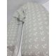 Comfort Baby Stillkissen, Grau mit Weissen Ankern