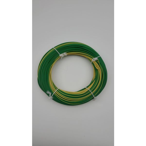 as - Schwabe Aderleitung H75V-K 1,5 , 50 Meter, grün / gelb 57554