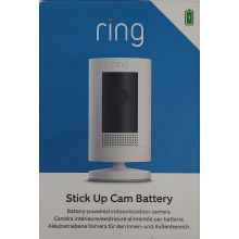 Ring Stick Up Cam Plug-In - Weiß