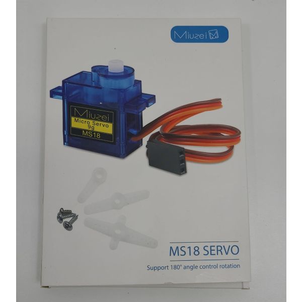 Miuzei 10 Stück SG90 9G Micro Servo Motor Kit für RC Roboterarm Hubschrauber Flugzeug Fernbedienung