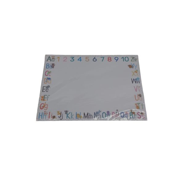 blaash® XXL ABC Schreibtischunterlage Papier DIN A2 für Kinder | 25 Blatt 