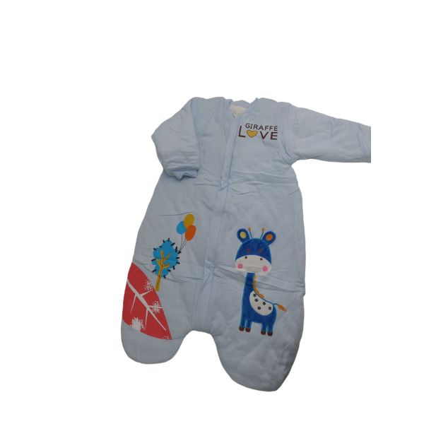 Baby-Schlafsack, langärmeliger Winter-Kinderschlafsack mit Füßen, abnehmbaren Ärmeln, Ganzjahres-Unisex-Overall-Pyjama aus Baumwolle für Jungen und Mädchen.