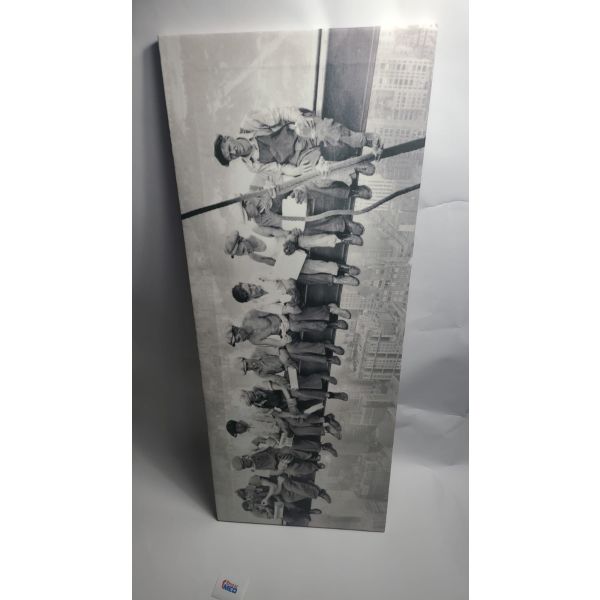 Bild auf Leinwand 120 x 60 cm, Rahmen, Retro Foto Konstruktoren