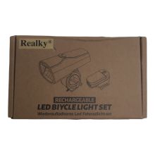 Realky LED Fahrradlicht Set mit StVZO-Zulassung