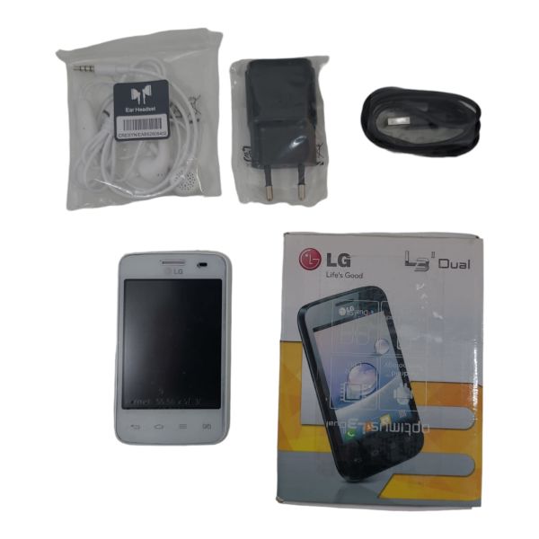 LG Optimus L3 II Dual-Sim Android Smartphone Weiß