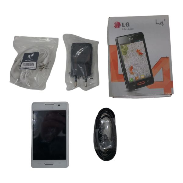 LG Optimus L4 II Android Smartphone Weiß