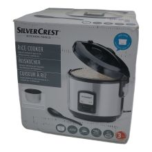 SilverCrest Reiskocher mit Dampfgareinsatz 400 Watt Reis...