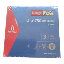 Iomega Zip Disk 750MB 3er Set