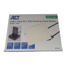 ACT USB-C Dual M.2 SSD Docking Station zur Datensicherung