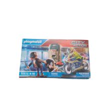 Playmobil 70572 Polizei-Motorrad: Verfolgung des...