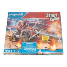 PLAYMOBIL Stuntshow 70554 Stuntshow Feuerwehrkart