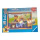 2 X 12 Teile Ravensburger Kinder Puzzle Paw Patrol im Einsatz