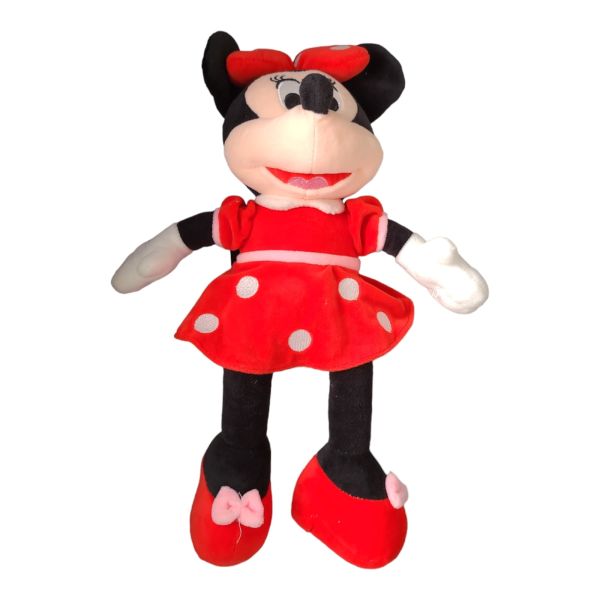 Disney Minnie Maus roter Tupfenpunkt Plüschtier