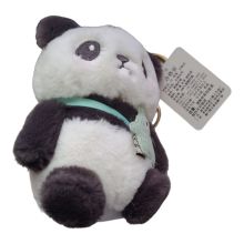 Kawaii Panda Plüsch Schlüsselanhäng Blau