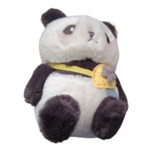 Kawaii Panda Plüsch Schlüsselanhäng Gelb