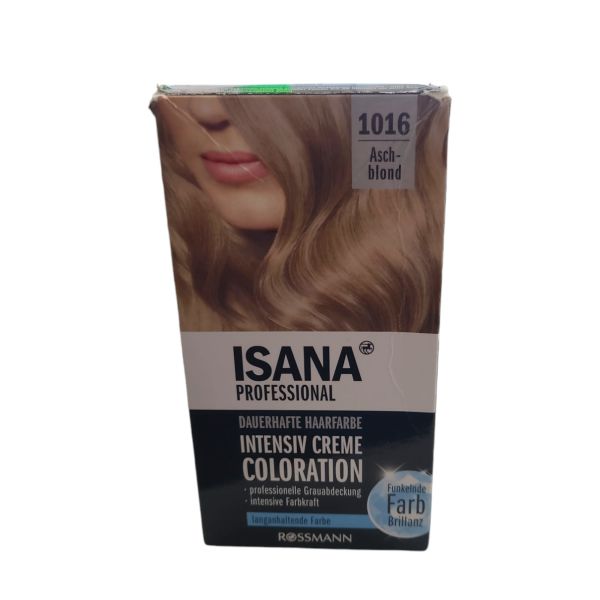 ISANA PROFESSIONAL Intensiv Creme Coloration 1016 Aschblond