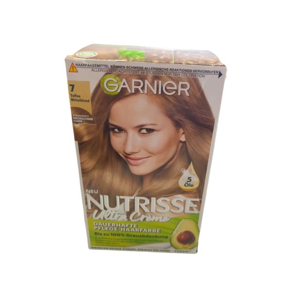 Garnier Nutrisse Ultra Crème 7 Toffee Mittelblond