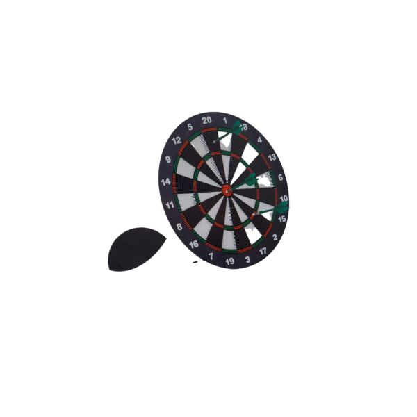 Relaxdays Dartscheibe mit Darts