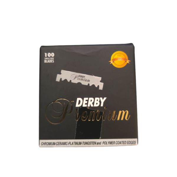 Derby Premium Halbe Rasierklinge - 100 Stück