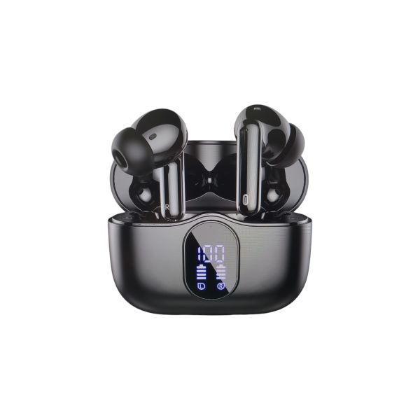 Bluetooth Kopfhörer, Kopfhörer Kabellos Bluetooth 5.3 Sport In Ear Kopfhörer mit 4 Mikrofon, 40 std Spielzeit, LED-Anzeige, ENC Lärmreduzierung, HiFi Stereo Ohrhörer für Arbeit und Studium