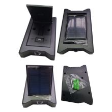 4x solar outdoor wall lamp