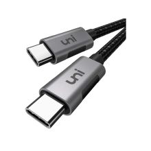 uni USB-C Ladekabel 4.5m, USB C auf USB C Kabel 5A 100W