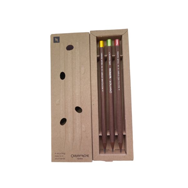 3 Graphitstifte SWISS WOOD Nespresso - Limitierte edition 4