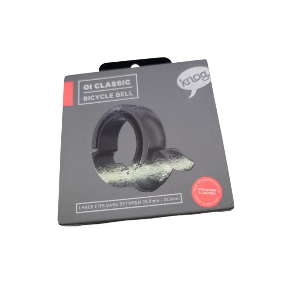 Knog Oi Classic Fahrradklingel - Large | black