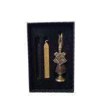 Harry Potter Hogwarts Wax Seal Stempel mt Siegellack