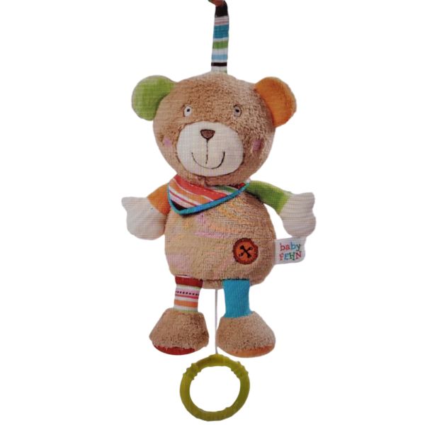 Fehn Oskar Mini-spieluhr Spieluhr Spielzeug Kuscheltier Teddy