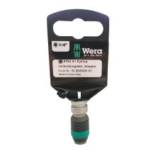 Wera 8784 A1 Zyklop-Verbindungsteil, 1/4", 1/4"...