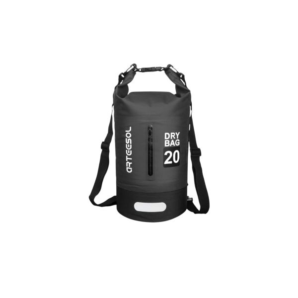 Blackace arteesol Dry Bag wasserdichte Tasche 30L Wasserfester Beutel Packsack mit Langen Doppeltem Verstellbarer Schulterriemen für Schwimmen Bootfahren Kajak Wassensport Treiben