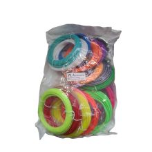 20er Set 3D Drucker PLA Filament mehrfarbig 1.75mm 10m