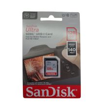 SANDISK SDXC-Card 128GB Ultra 140MB/s mit Adapter