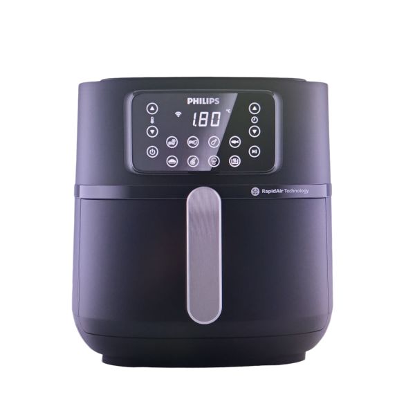 PHILIPS Heißluftfritteuse HD9285/93 Connected Airfryer XXL - Heißluftfritteuse - schwarz