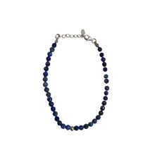 Bergerlin Lapislazuli Naturstein Perlen Armband mit...