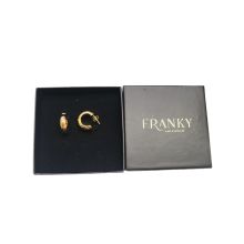 Franky Amsterdam The Chunky hoops - gold plated