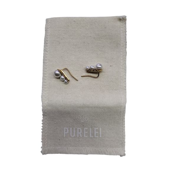 PURELEI Lovely Glitter Ohrringe Set gold