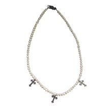 K12 - FRESHWATER GOTHIC PEARL CHAIN - 4MM