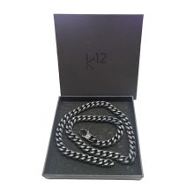 K12 - BLACK CUBAN CHAIN - 10.5MM