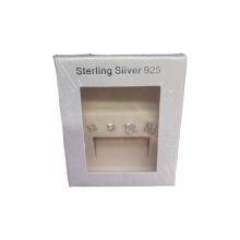 2 PACK CLASSIC - Ohrringe - silber