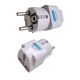 Powice Universal Adapter, 10A/250V 500W Travel Adapter,Adapter UK auf EU, EU Stecker Adapter, Internationaler Stecker Adapter für Großbritannien, die USA, China und mehr