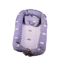 4 TEILIG Baby Nest Set, 90 x 50 cm, abnehmbares...