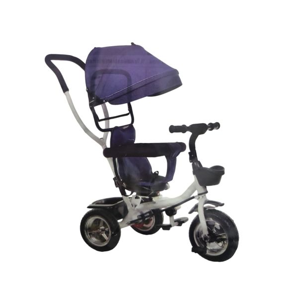 Kinderdreirad kinderwagen blau 