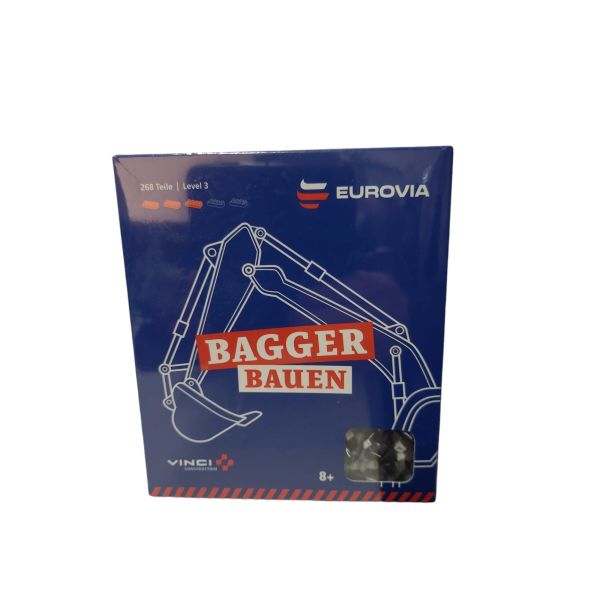 Eurovia Bagger Bauen 268 Teile 8+