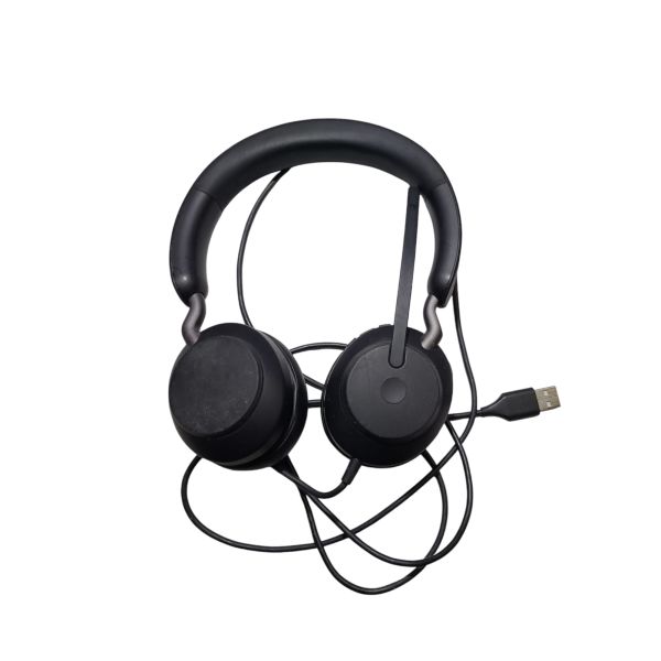 Jabra Evolve2 40 kabelgebundenes Stereo-Headset (USB-C) - schwarz 