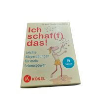 Ich schaf(f) das! Claudia Croos-Müller