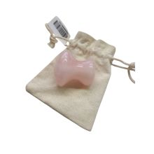 Akozon Tool Natural Rose Quartz Crystal Massage Stone...