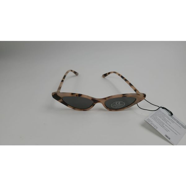 ASOS DESIGN - Cat-Eye-Sonnenbrille aus milchigem Tort