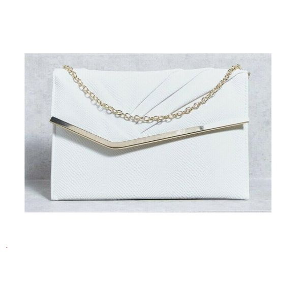 New Look Meredith Rouched Flat Clutch Tasche